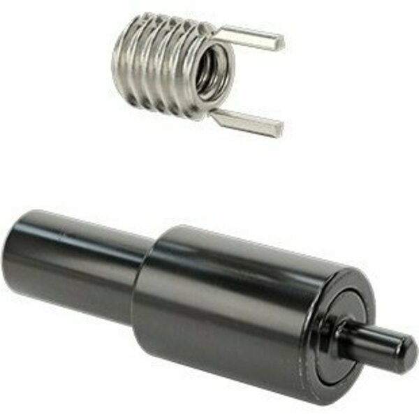 Bsc Preferred 18-8 Stainless Steel Key-Locking Inserts with Installation Tool Thin Wall 10-24 Thread Size 93340A607